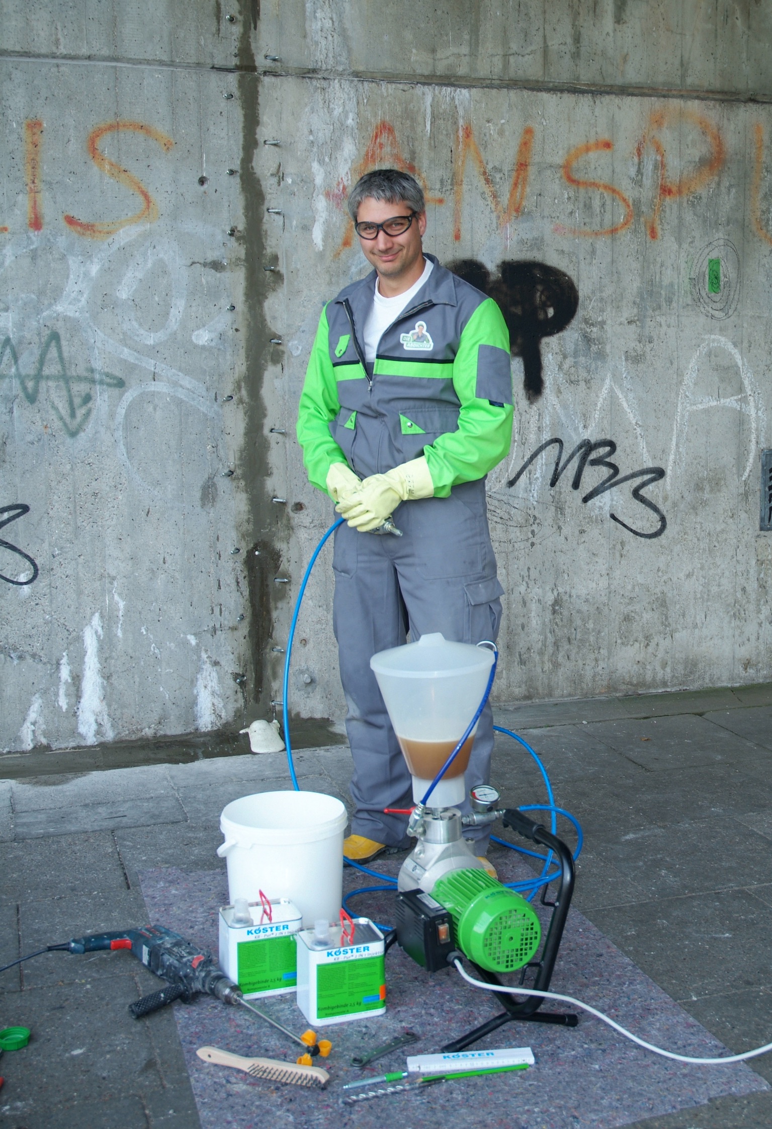 waterdicht cement maken