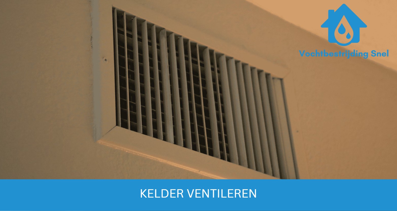 natuurlijke ventilatie kelder