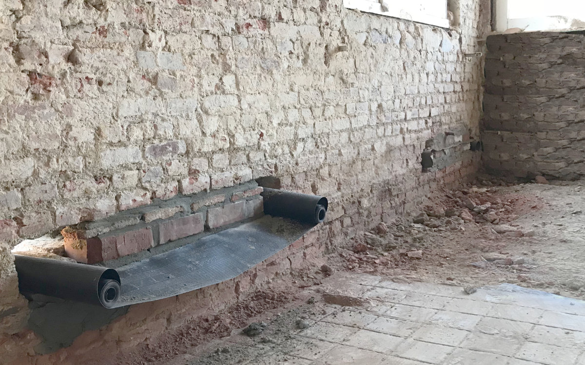 vochtprobleem muur zelf oplossen