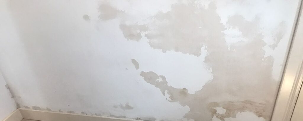 vochtige muur