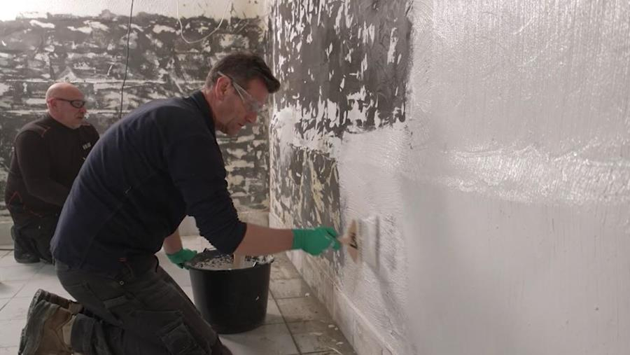 waterdichte pleister kelder