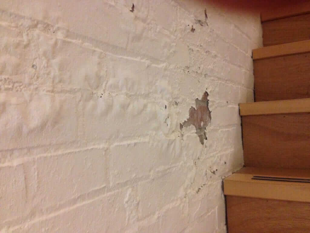 vocht in de muur
